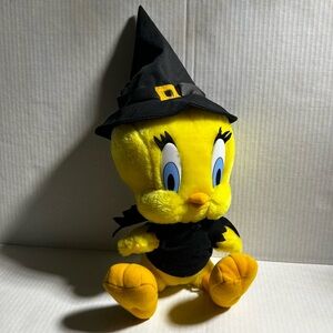 Halloween Decor Tweety Bird 14" Plush Looney Tunes Warner Bros.